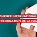 17 octobre : Journée internationale pour l'élimination de la pauvreté