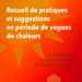 Fortes chaleurs : un recueil de bonnes pratiques à destination des pouvoirs locaux